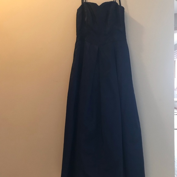 Vintage navy gown - Picture 2 of 4